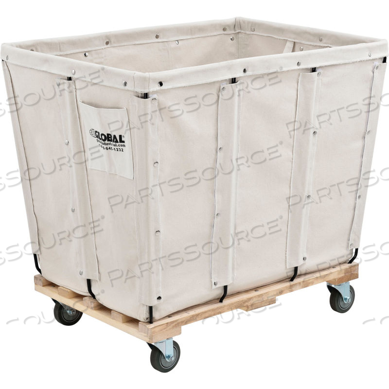 KD, 16 BUSHEL, CANVAS BASKET BULK TRUCK by Approved Vendor