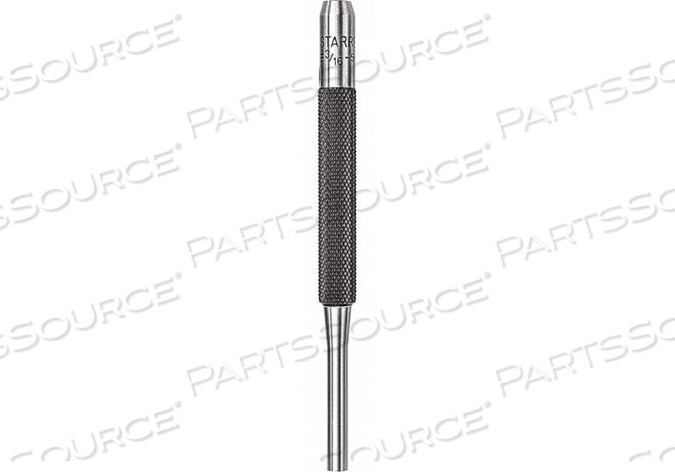 DRIVE PIN PUNCH 4 L 3/16 TIP SIZE by Starrett