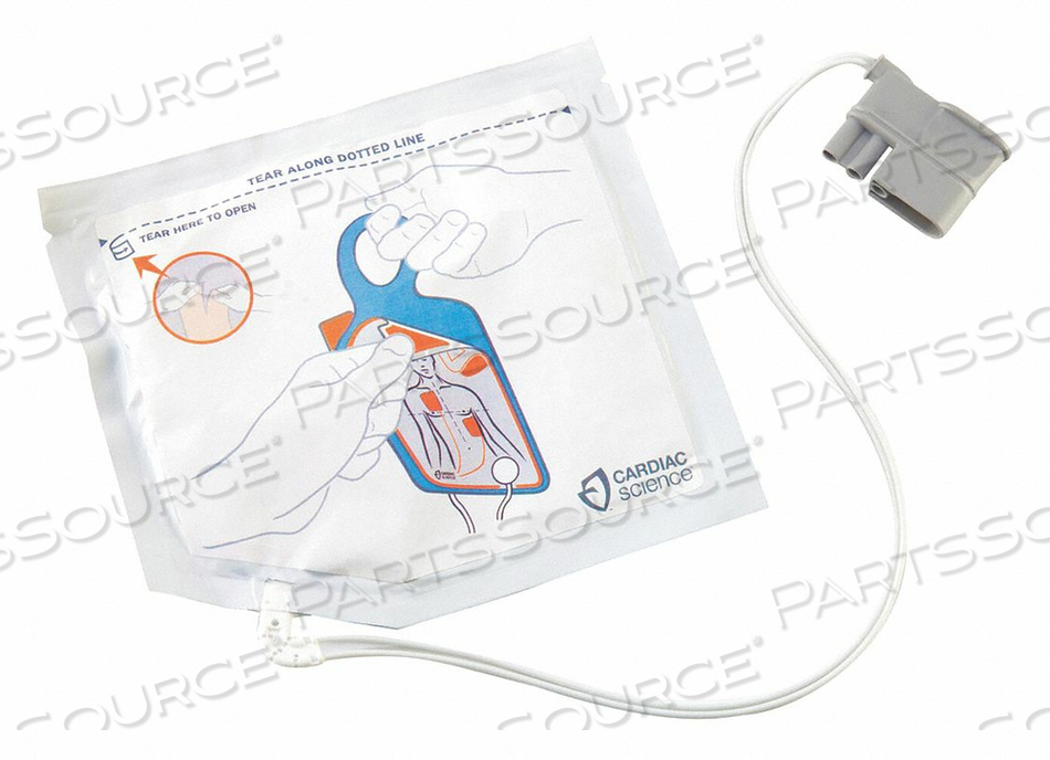 ELECTRODES, ADULT, G5 AED by Cardiac Science / Powerheart (Opto Cardiac Care Limited)
