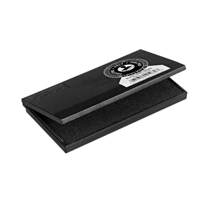 PRE-INKED FELT STAMP PAD, 6.25" X 3.25", BLACK by Carter's