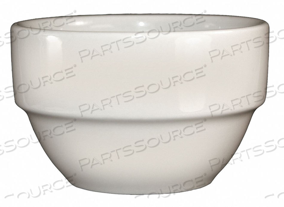 BOWL STACKABLE 8-1/2 OZ.AMERICN WHT PK36 by ITI