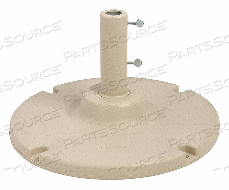 35LB TABLE UMBRELLA BASE SANDSTONE by Grosfillex 35LB TABLE UMBRELLA BASE SANDSTONE by Grosfillex