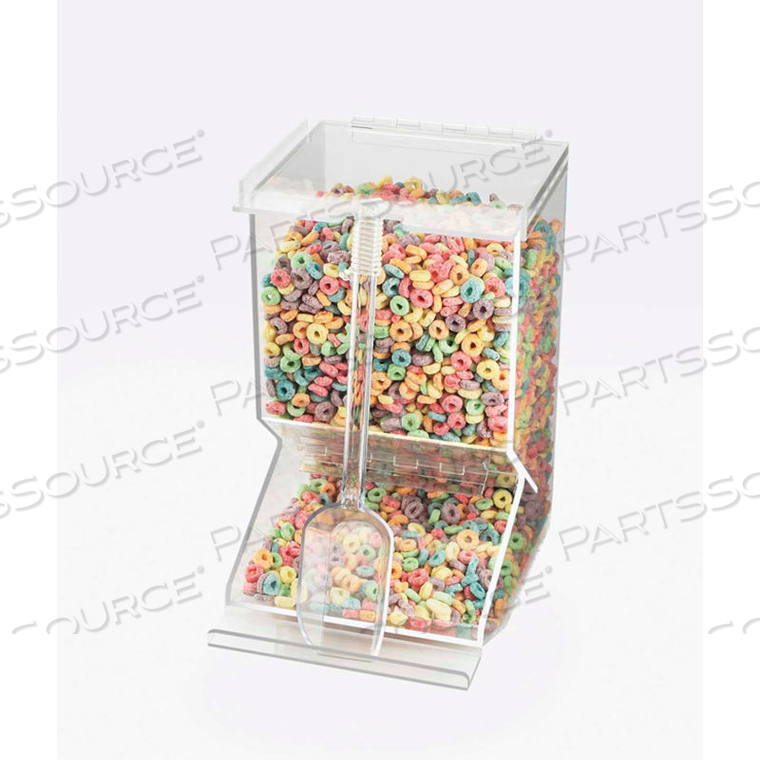 STACKABLE BULK CEREAL DISPENSER 10"W X 8"D X 14"H by Cal Mil Plastics