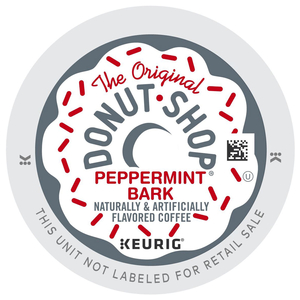 PEPPERMINT BARK K-CUP PODS, 24/BOX by The Original Donut Shop