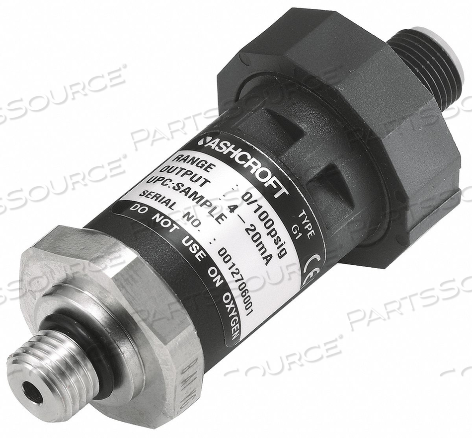 D3875 TRANSDUCER 0 TO 500 PSI OUTPUT 1 TO 5VDC by Ashcroft Inc.