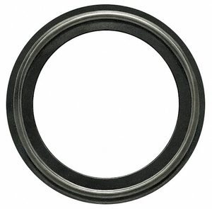 GASKET SIZE 2 1/2 IN TRI-CLAMP BUNA by Rubberfab