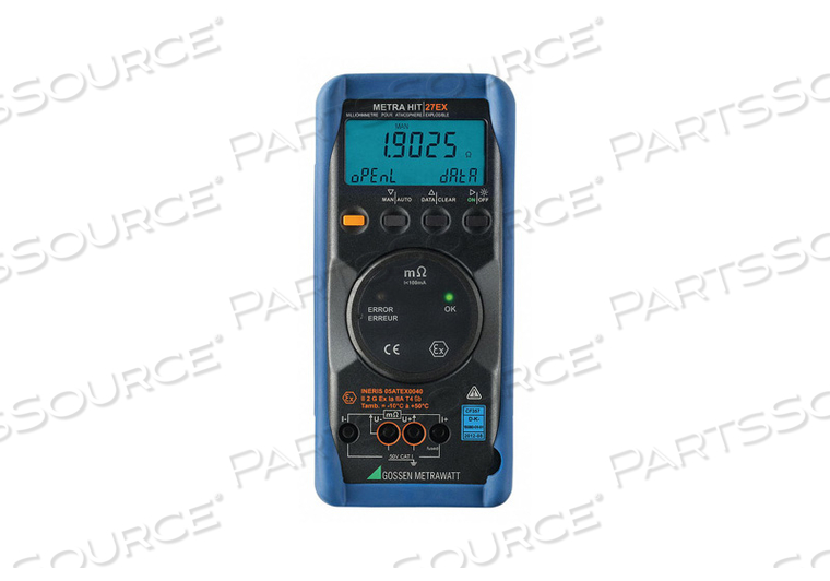 MILLI OHM METER 30 MILLIOHM TO 30 OHM by Gossen Metrawatt MILLI OHM METER 30 MILLIOHM TO 30 OHM by Gossen Metrawatt