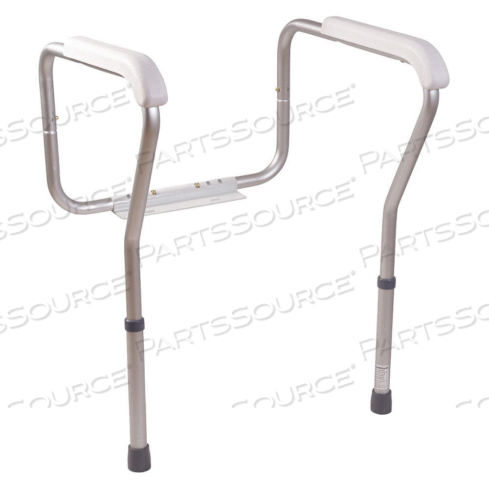 TOILET SAFETY ARMS 27-31 ADJ by HealthSmart (Briggs Healthcare/MABIS)