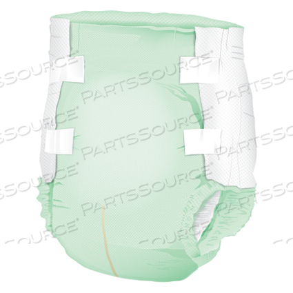 SUPER PLUS MODERATE ABSORBENCY INCONTINENCE BRIEF, EXTRA EXTRA LARGE (12 PER BAG) by McKesson SUPER PLUS MODERATE ABSORBENCY INCONTINENCE BRIEF, EXTRA EXTRA LARGE (12 PER BAG) by McKesson