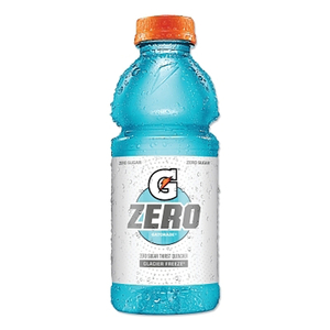 G ZERO SUGAR READY-TO-DRINK THIRST QUENCHER, 20 OZ, BOTTLE, GLACIER FREEZE by Gatorade G ZERO SUGAR READY-TO-DRINK THIRST QUENCHER, 20 OZ, BOTTLE, GLACIER FREEZE by Gatorade