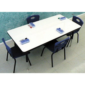 WHITEBOARD ACTIVITY TABLE 30" X 72" RECTANGLE, STANDARD ADJUSTABLE HEIGHT by Allied