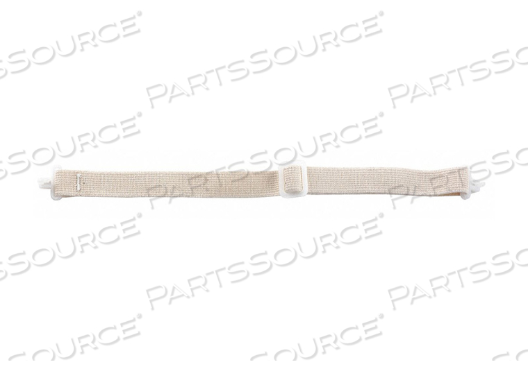 CHIN STRAP ELASTIC WHITE PK5 by Bullard