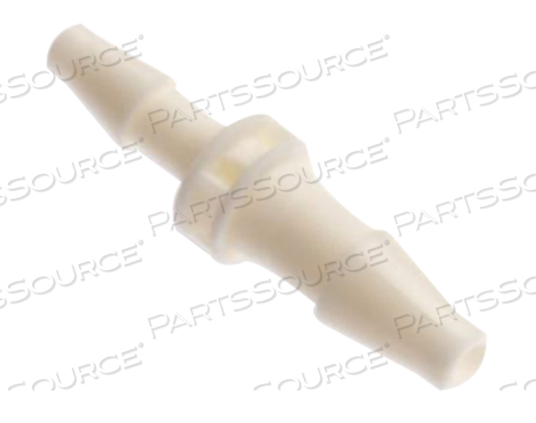 BP CUFF CONNECTOR, BARBED PLASTIC AIRHOSE TUBE CONNECTOR, 5/32 IN ID, 1/8 IN 