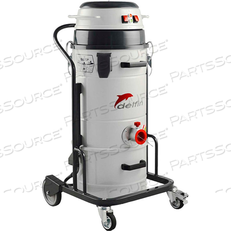 HEPA VACUUM - 5.3 GALLON 2.7 HP by Delfin Industrial HEPA VACUUM - 5.3 GALLON 2.7 HP by Delfin Industrial