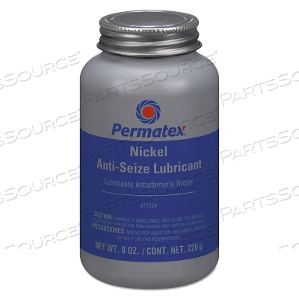 NICKEL ANTI-SEIZE LUBRICANT, 8 OZ BRUSH-TOP BOTTLE by Permatex NICKEL ANTI-SEIZE LUBRICANT, 8 OZ BRUSH-TOP BOTTLE by Permatex
