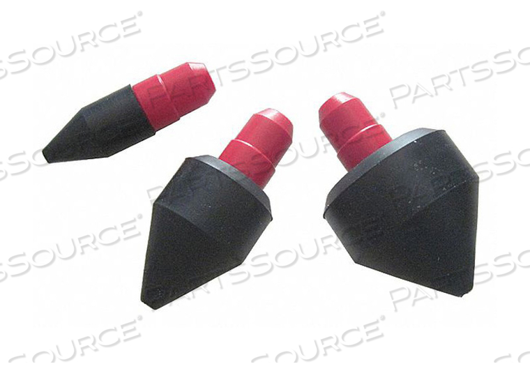 AIR GUN NOZZLE SET RUBBER 1 3/4 2 1/4 L by Speedaire