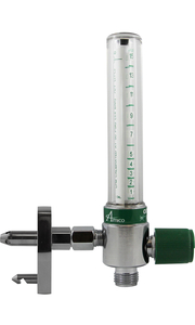 FLOWMETER, 0 TO 15 LPM, ADAPTER, 50 PSI, OXYGEN, CHROME by Precision Medical, Inc.
