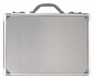 LAPTOP CASE SILVER ALUMINUM by United States Luggage