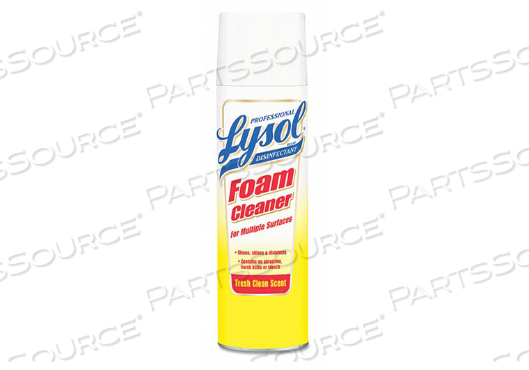 DISINFECTANT FOAM CLEANER 24 OZ. by Lysol DISINFECTANT FOAM CLEANER 24 OZ. by Lysol