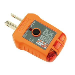110/125 VAC GFCI OUTLET TESTER by Klein Tools 110/125 VAC GFCI OUTLET TESTER by Klein Tools