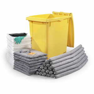 90 GALLON UNIVERSAL WHEELED DASH SPILL KIT by Evolution Sorbent Product