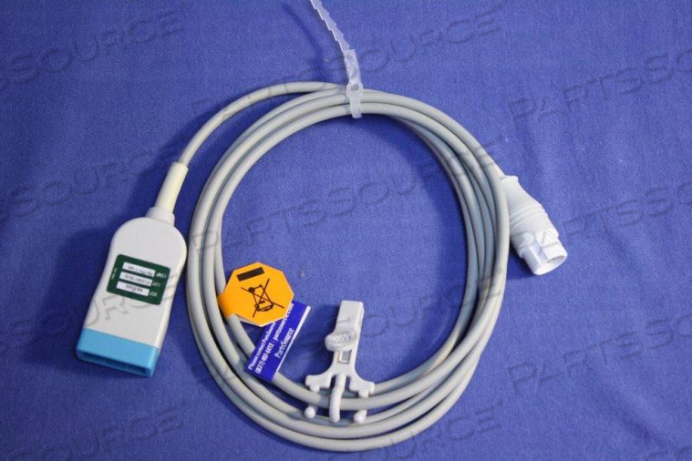 3 LEAD TWIN PIN SHIELDED ECG TRUNK CABLE 