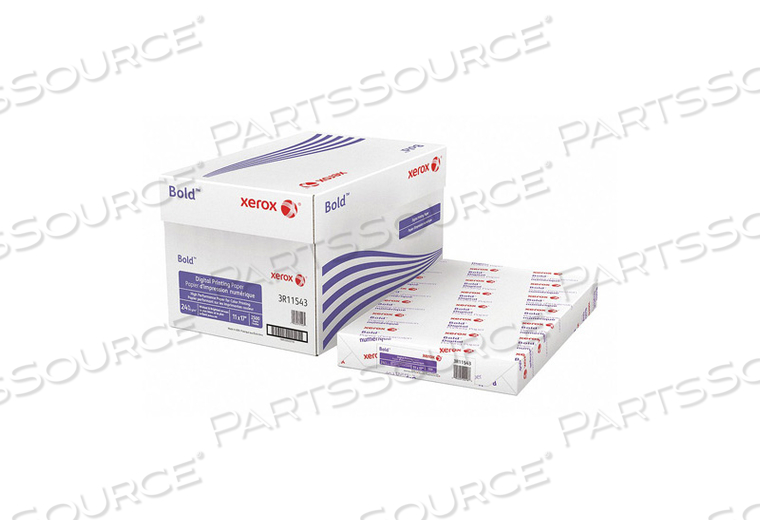 PRINTING PAPER 24LB 98B 11X17 WHT PK500 by Xerox