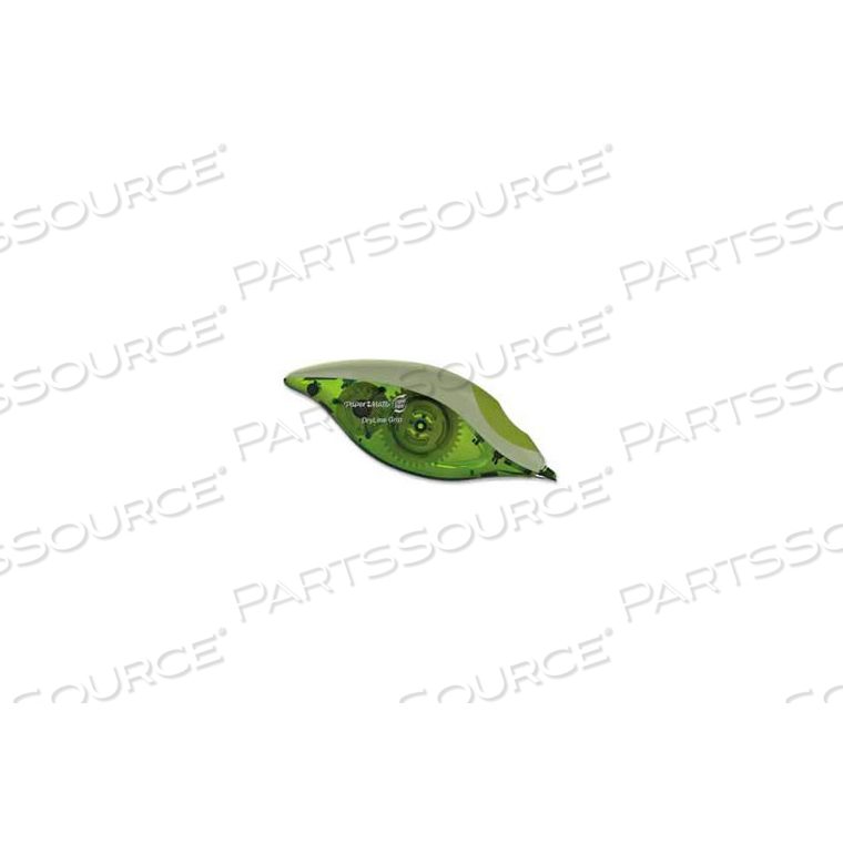 LIQUID PAPER DRYLINE GRIP RECYCLED CORRECTION TAPE, 1/5 IN X 335 IN, WHITE by Paper Mate