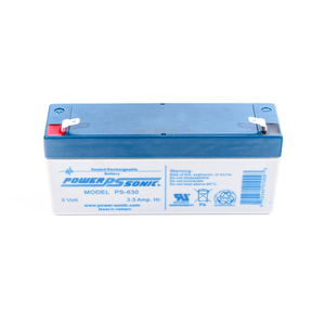 PS-630 BATTERY 6V 3.5AH SEALED RECHARGEABLE BATTERY by Power-Sonic Corporation