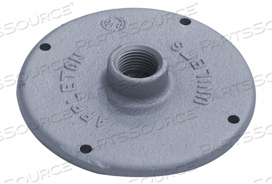 CONDUIT BODY COVER 1/2 IN HUB JB SERIES by Appleton Electric