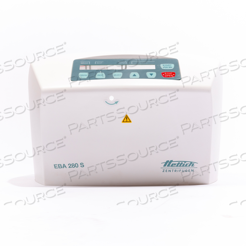UPPER PART EBA 280S WITH COVER FOIL by Hettich Instruments LP