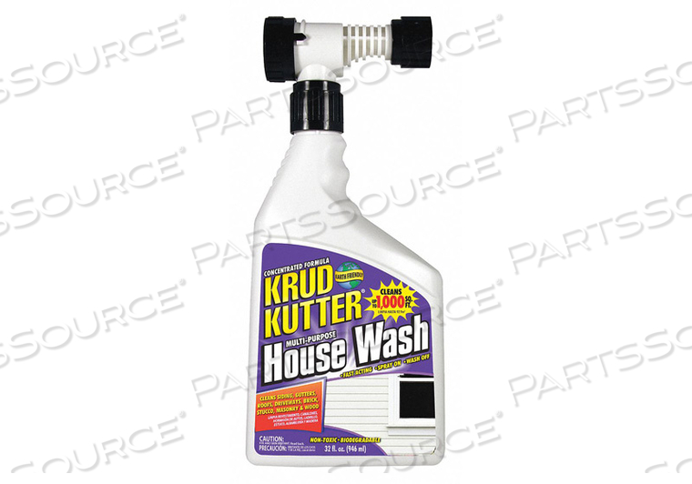 ALL PURPOSE HOUSE WASH LIQUID 32 OZ. by Krud Kutter