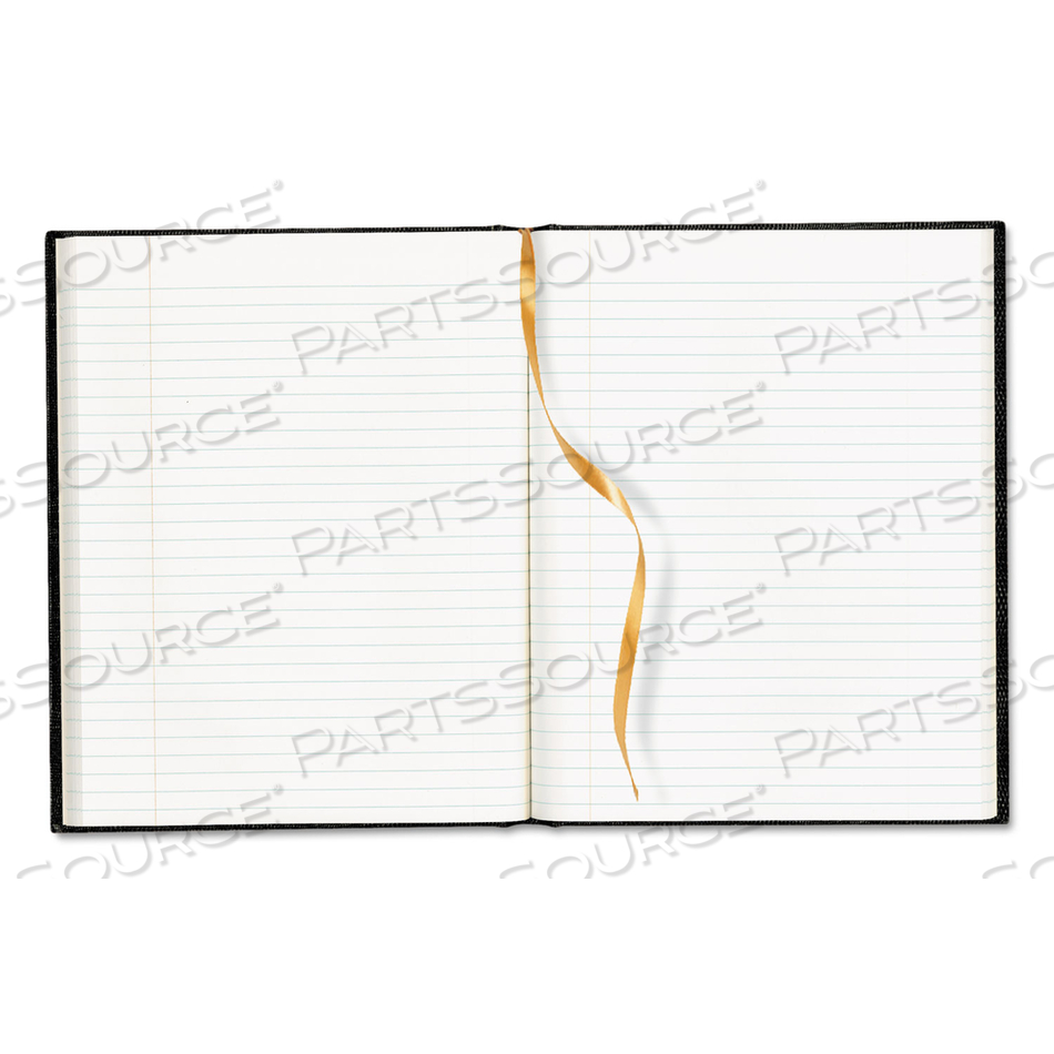 EXECUTIVE NOTEBOOK, RIBBON BOOKMARK, 1 SUBJECT, MEDIUM/COLLEGE RULE, BLUE COVER, 11 X 8.5, 75 SHEETS by Blueline