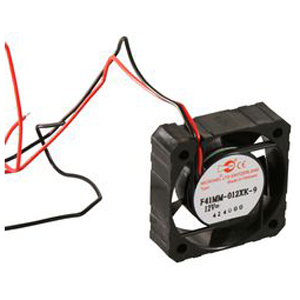 DC AXIAL FAN, 12 VDC, 63 MA, 756 MW, 5000 RPM, 4.42 CFM, IP55, MEETS ROHS by Micronel U.S.