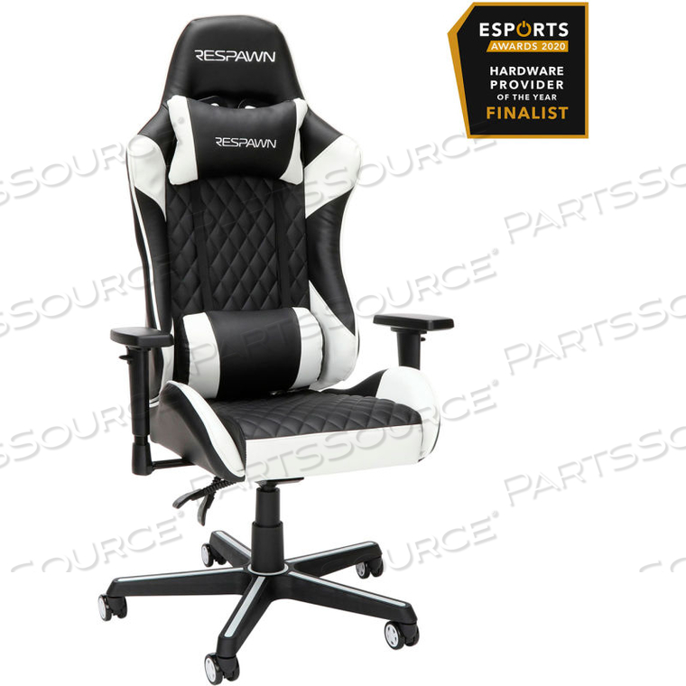 RESPAWN 100 RACING STYLE GAMING CHAIR, IN WHITE () 