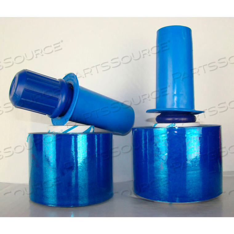 GOODWRAPPERS CAST FILM, 3" X 1000' X 80 GAUGE, BLUE TINT by J.C Parry & Sons Co. Inc GOODWRAPPERS CAST FILM, 3" X 1000' X 80 GAUGE, BLUE TINT by J.C Parry & Sons Co. Inc
