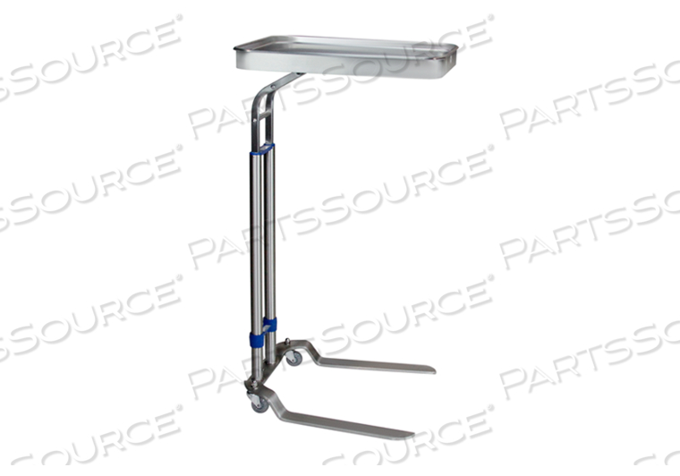 8869SS BENJAMIN FOOT OPERATED STAINLESS STEEL MAYO STAND, 16" X 21" TRAY by Blickman 8869SS BENJAMIN FOOT OPERATED STAINLESS STEEL MAYO STAND, 16" X 21" TRAY by Blickman