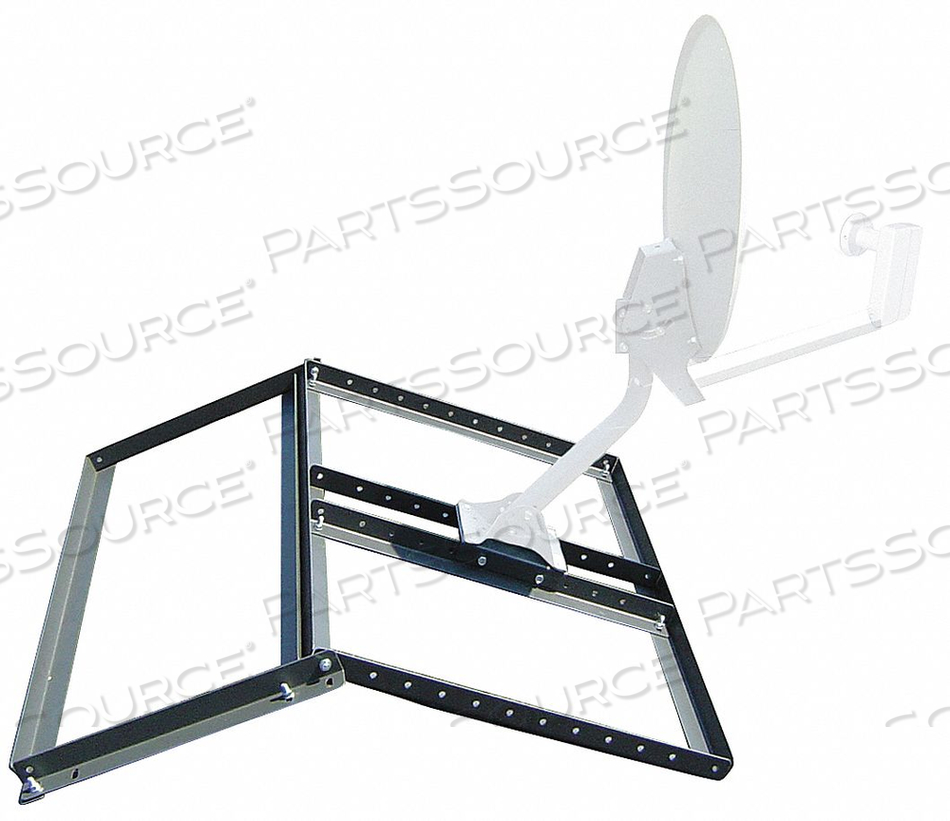 NON-PENTRATING PITCHED ROOF MOUNT by Video Mount Products NON-PENTRATING PITCHED ROOF MOUNT by Video Mount Products