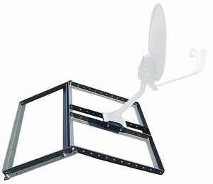 NON-PENETRATING ROOF MOUNT/PITCHED ROOFS by Video Mount Products