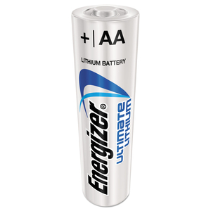 BATTERY, ULTIMATE LITHIUM, AA, LITHIUM, 1.5V, 3400 MAH by Energizer