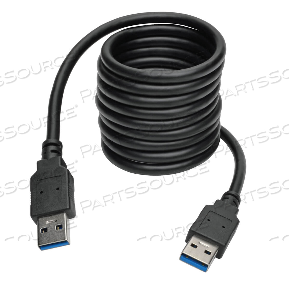 6FT USB 3.0 SUPERSPEED A/A CABLE M/M 28/24 AWG 5 GBPS BLACK 6' by Tripp Lite