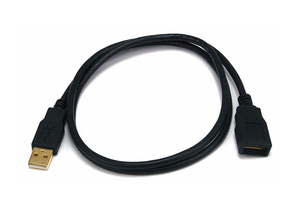 USB 2.0 EXTENSION CABLE 3 FT.L BLACK by Monoprice, Inc. USB 2.0 EXTENSION CABLE 3 FT.L BLACK by Monoprice, Inc.