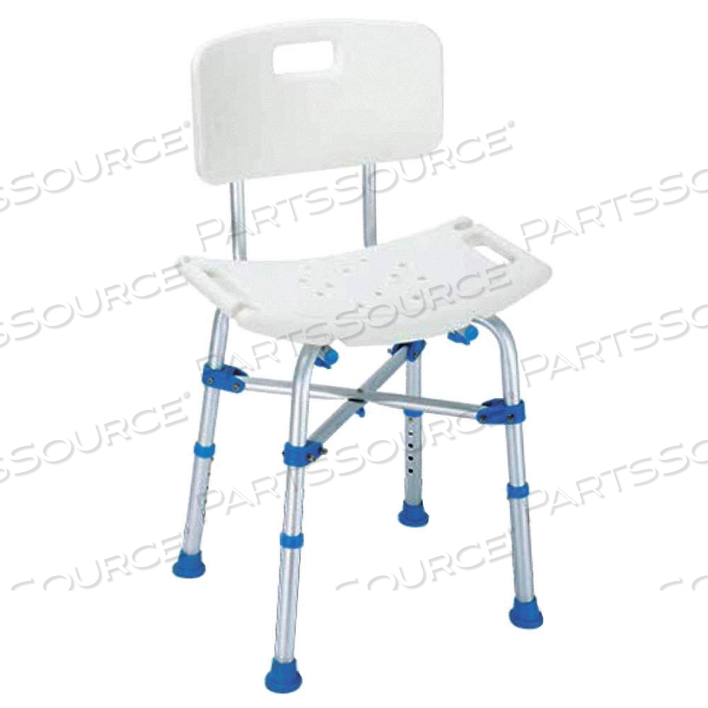 SHOWER CHAIR ALUMINUM 20 IN SEAT W by Big John