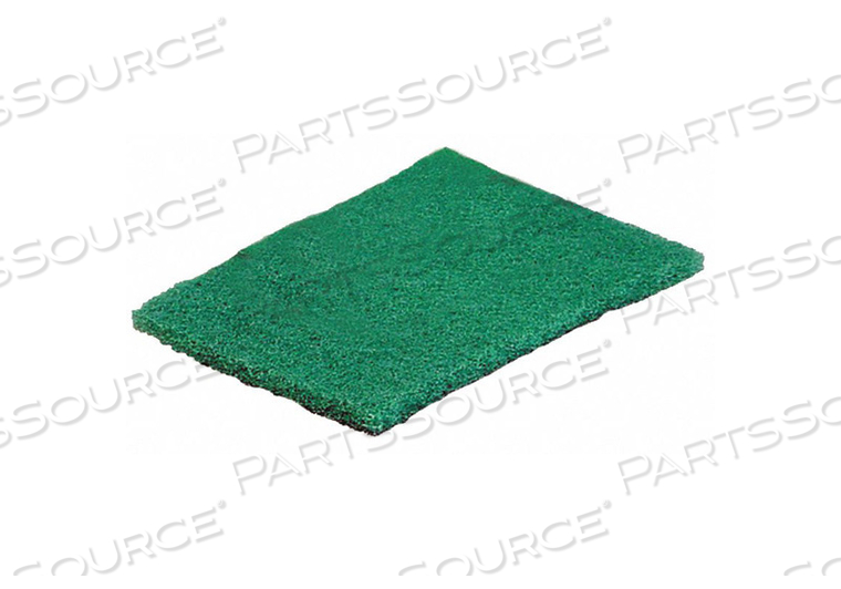 SCRUBBER SPONGE, MATERIAL POLYESTER, PRODUCT TYPE SCOURING PAD, OVERALL LENGTH 9 IN, OVERALL WIDTH 6 IN, OVERALL HEIGHT 3/8 IN, THICKNESS 3/ by Tough Guy SCRUBBER SPONGE, MATERIAL POLYESTER, PRODUCT TYPE SCOURING PAD, OVERALL LENGTH 9 IN, OVERALL WIDTH 6 IN, OVERALL HEIGHT 3/8 IN, THICKNESS 3/ by Tough Guy