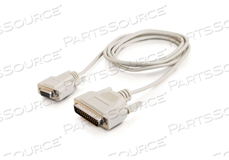 MODEM CABLE, BEIGE, DB9 FEMALE, DB25 MALE, MEETS ROHS by Legrand AV (C2G) MODEM CABLE, BEIGE, DB9 FEMALE, DB25 MALE, MEETS ROHS by Legrand AV (C2G)
