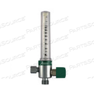 FLOWMETER, 3-1/2 LPM FLOW, FNPT, 1/8 IN, 50 PSI, OXYGEN MEDIA, GREEN by Ohio Medical, LLC