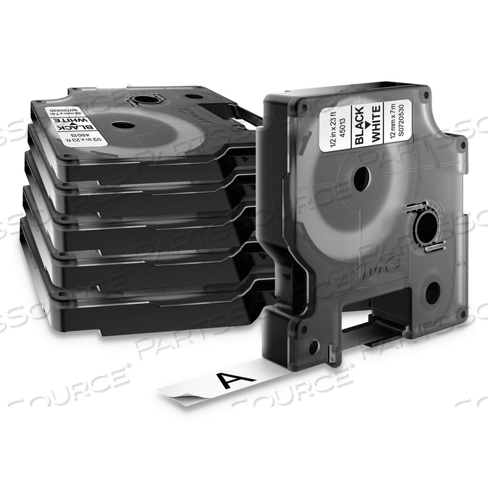 D1 DURABLE LABELS, 0.5" X 23 FT, WHITE by Dymo