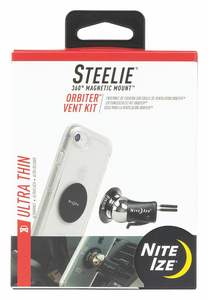 CELL PHONE CAR MOUNT KIT BLACK/SILVER by Nite Ize