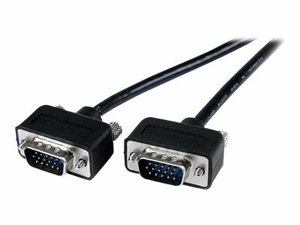 15 FTTHIN COAX HIGH RES VGA MONITOR CABLE WITH LP CONNECTORS - VGA CABLE - HD-15 (M) TO HD-15 (M) - 15 FT - MOLDED - BLACK - FOR P/N: RACKCONV1901 by StarTech.com Ltd.