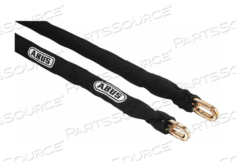SECURITY CHAIN 120 IN STEEL BLACK by Abus